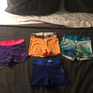 Lot of like new nike pros!